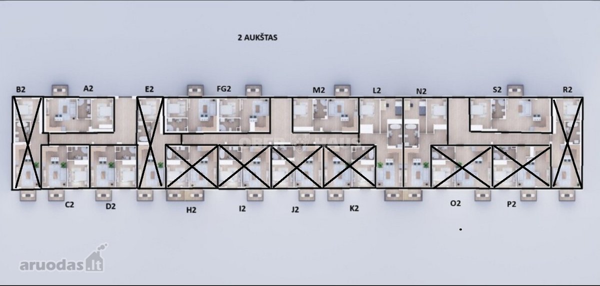 Kaštonų apartamentai – tai naujas, modernus - nuotraukos Nr. 29