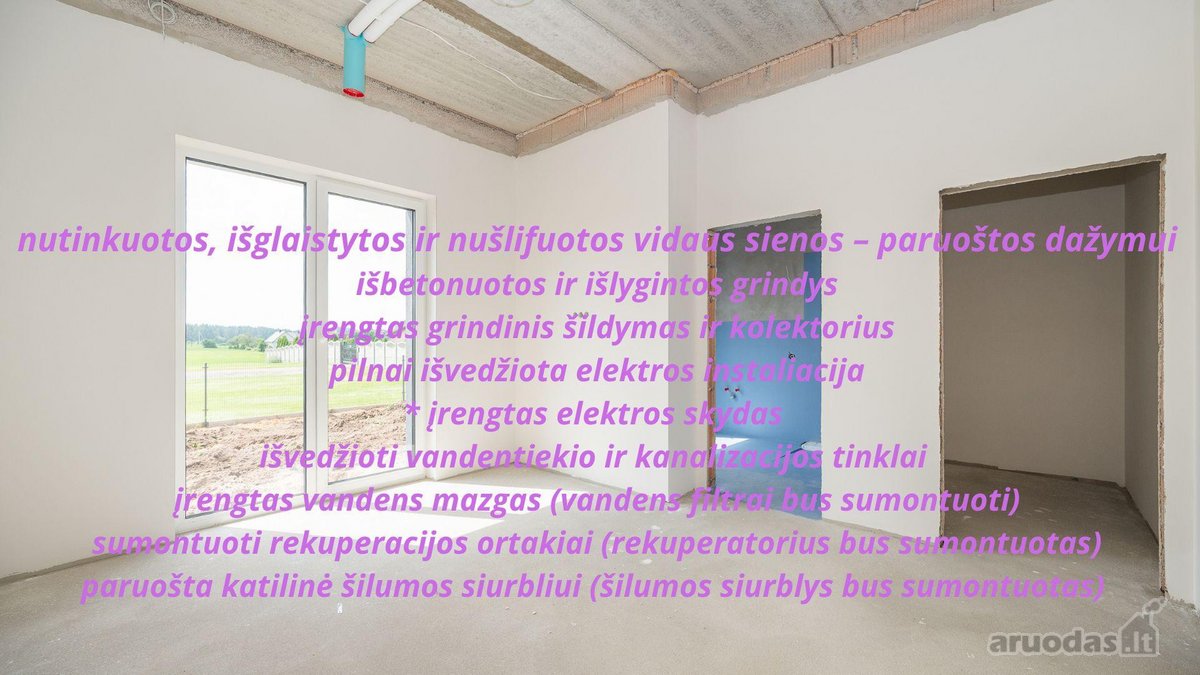 Pilnos Dalinės Apdailos A+ Klasės 143 M² - nuotraukos Nr. 18