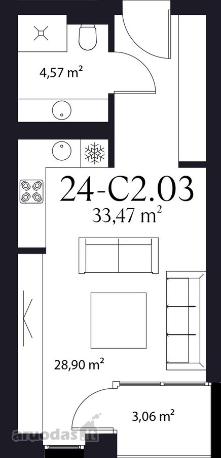 „Trinyčių rezidencija“ - modernus 5 ha - nuotraukos Nr. 18