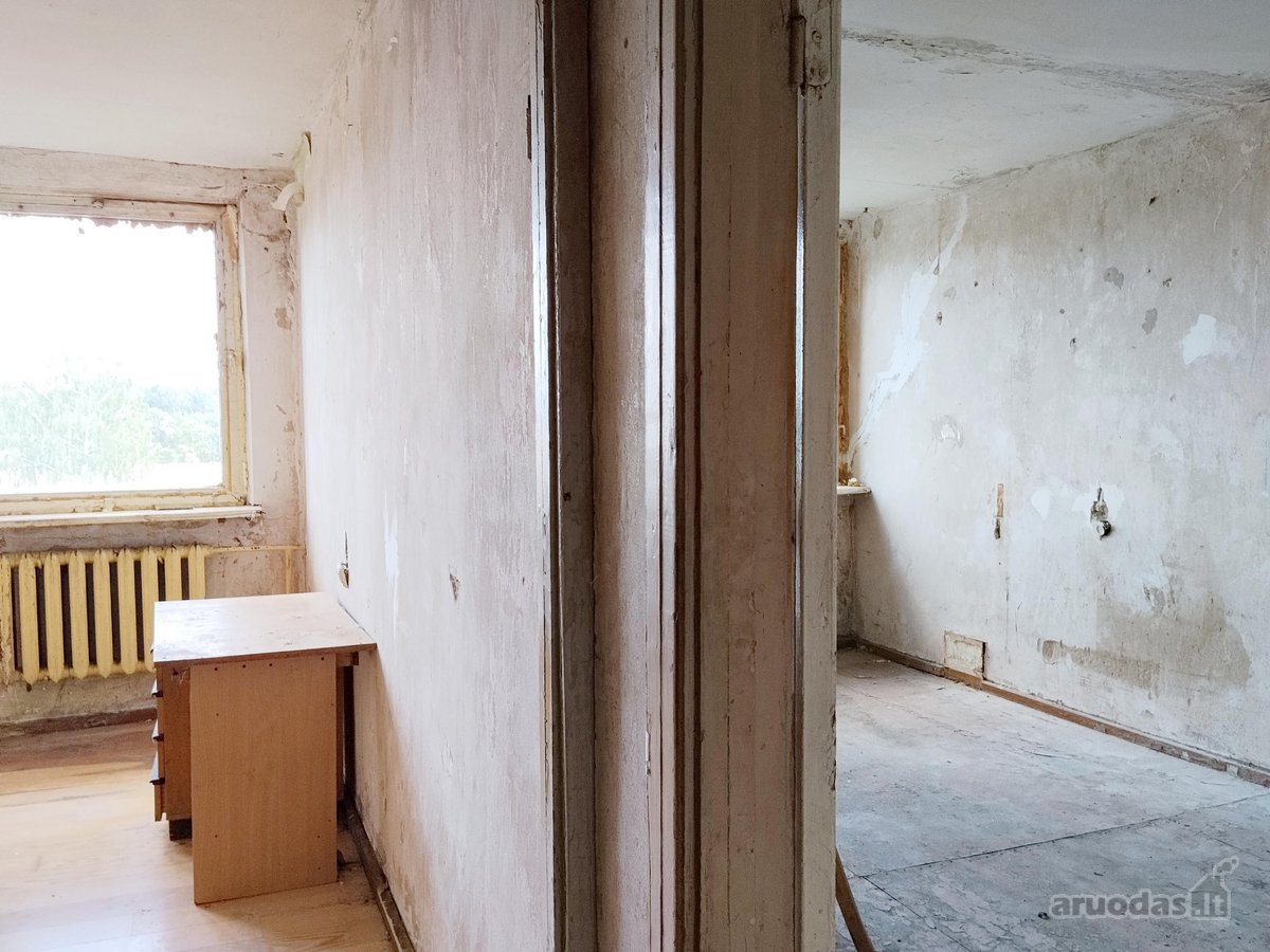 Dviejų kambarių buto plotas – 33,11 m². - nuotraukos Nr. 7