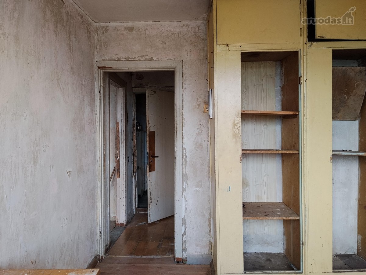 Dviejų kambarių buto plotas – 33,11 m². - nuotraukos Nr. 5