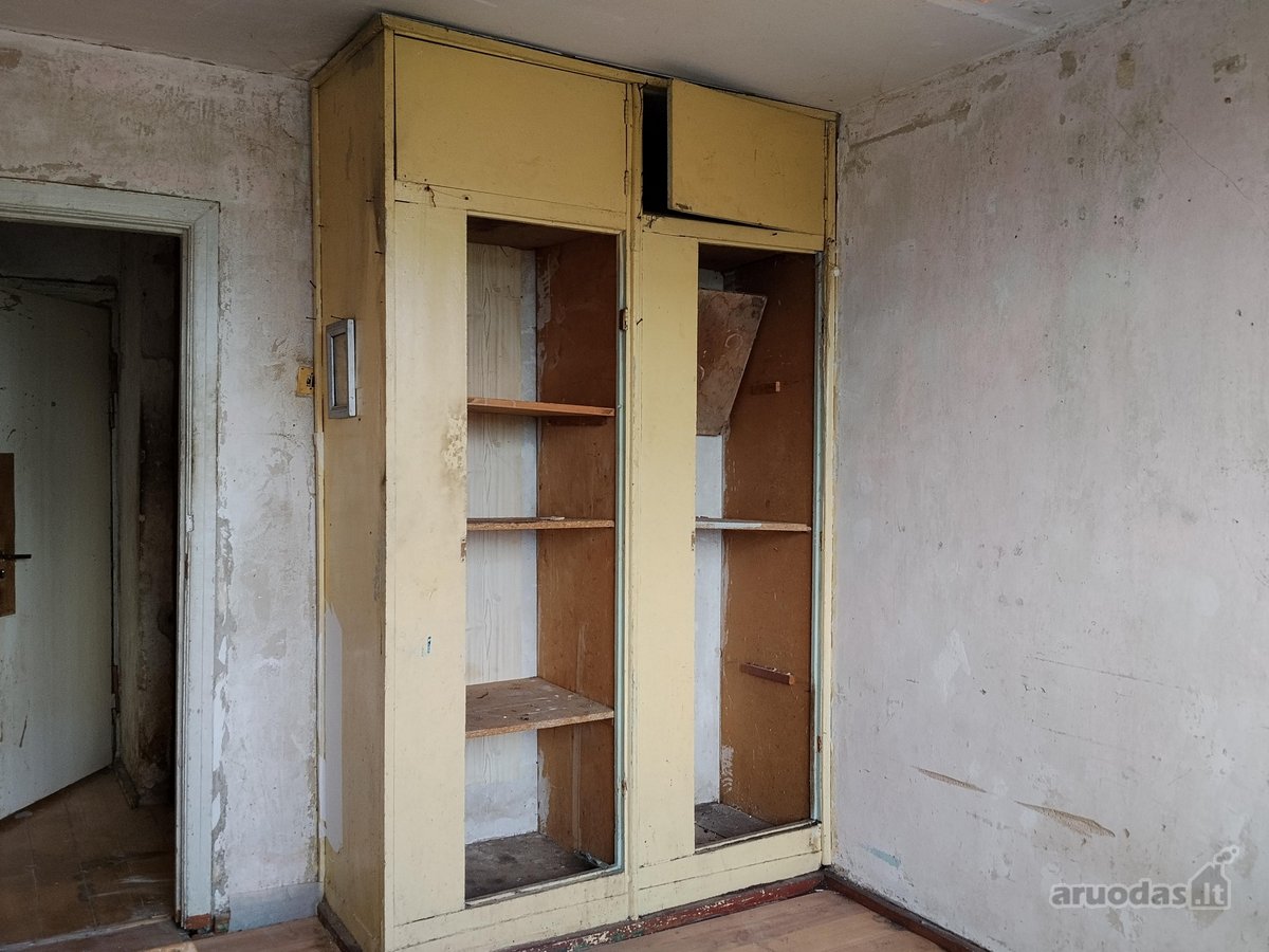 Dviejų kambarių buto plotas – 33,11 m². - nuotraukos Nr. 4