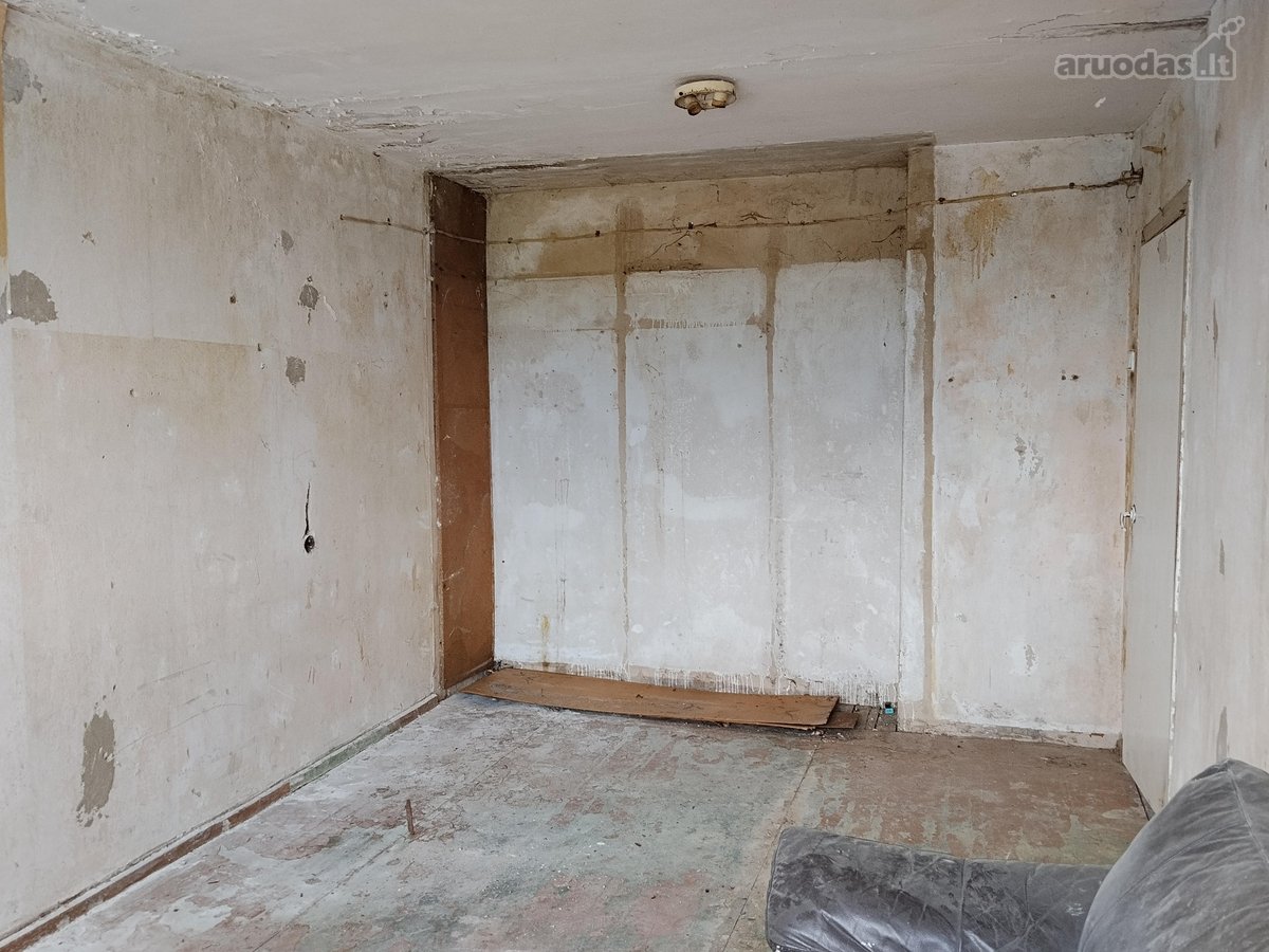 Dviejų kambarių buto plotas – 33,11 m². - nuotraukos Nr. 2