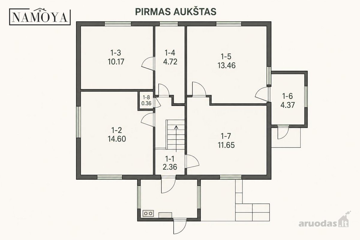 Reta, unikali galimybė įdomiam namo projektui - nuotraukos Nr. 13
