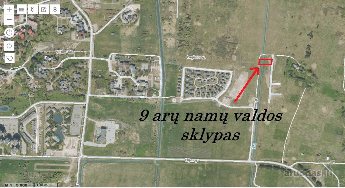 Parduodamas 9 arų namų valdos sklypas Žibų g. - nuotraukos Nr. 2