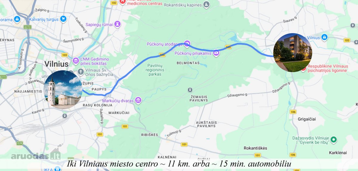 Parduodamas 2 Kambarių Butas Su Rūsiu Ir - nuotraukos Nr. 23