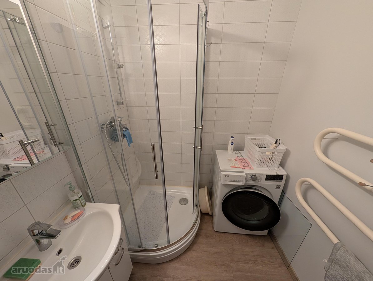 Nuomojamas tvarkingas 2 kambarių butas - nuotraukos Nr. 4