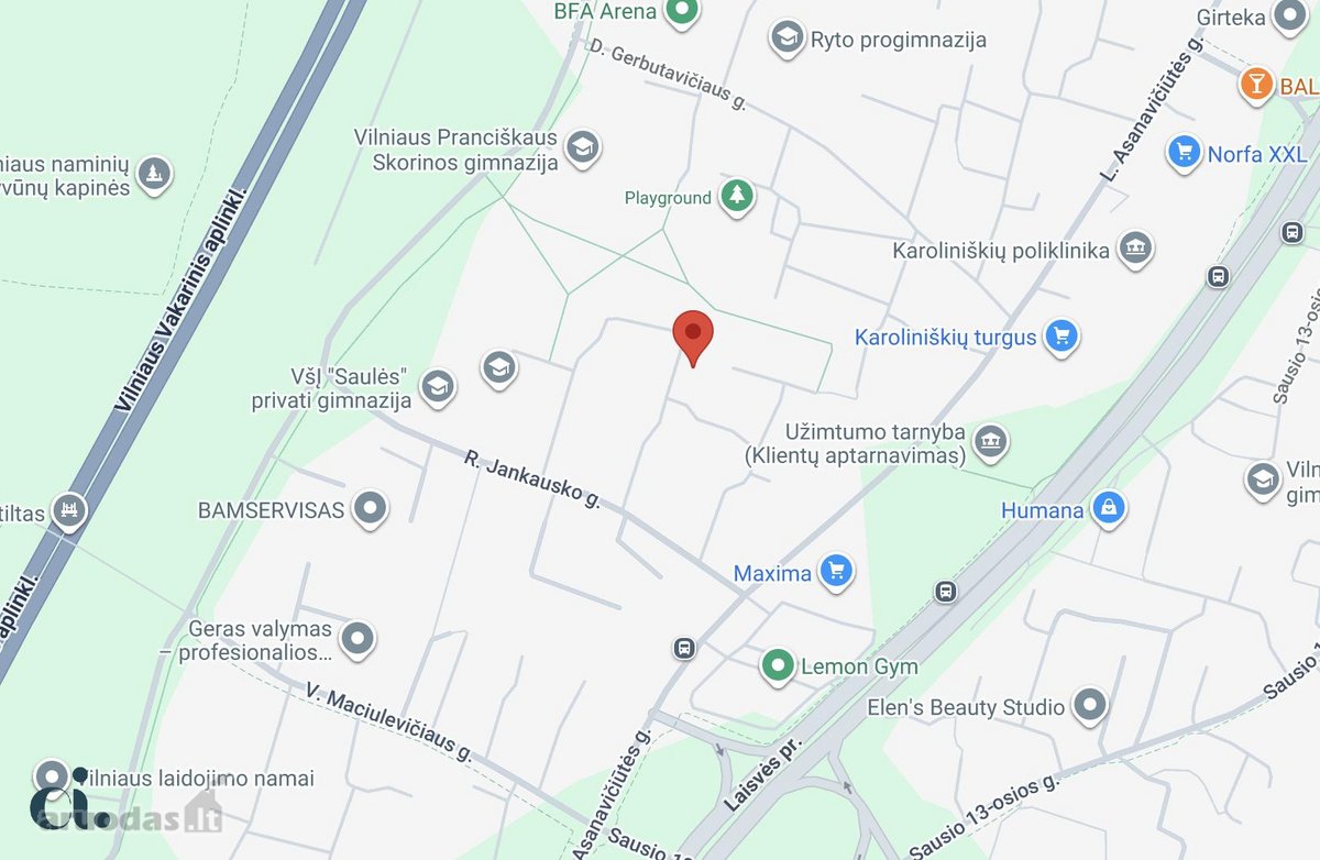 Parduodamas Įrengtas 1 Kambario Butas R. - nuotraukos Nr. 23