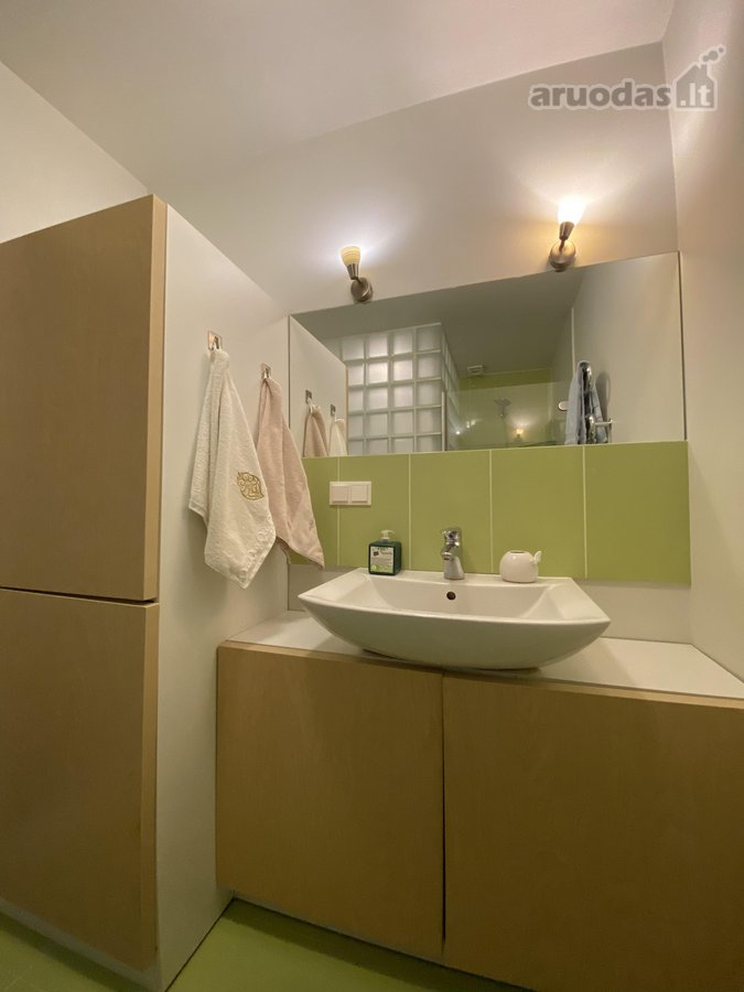 Išnuomojamas jaukus 2 k. 44m² butas pirmame - nuotraukos Nr. 9