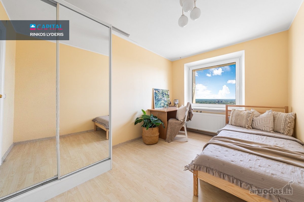 Erdvus 3 Kambarių Butas Su Dviem Įstiklintais - nuotraukos Nr. 18