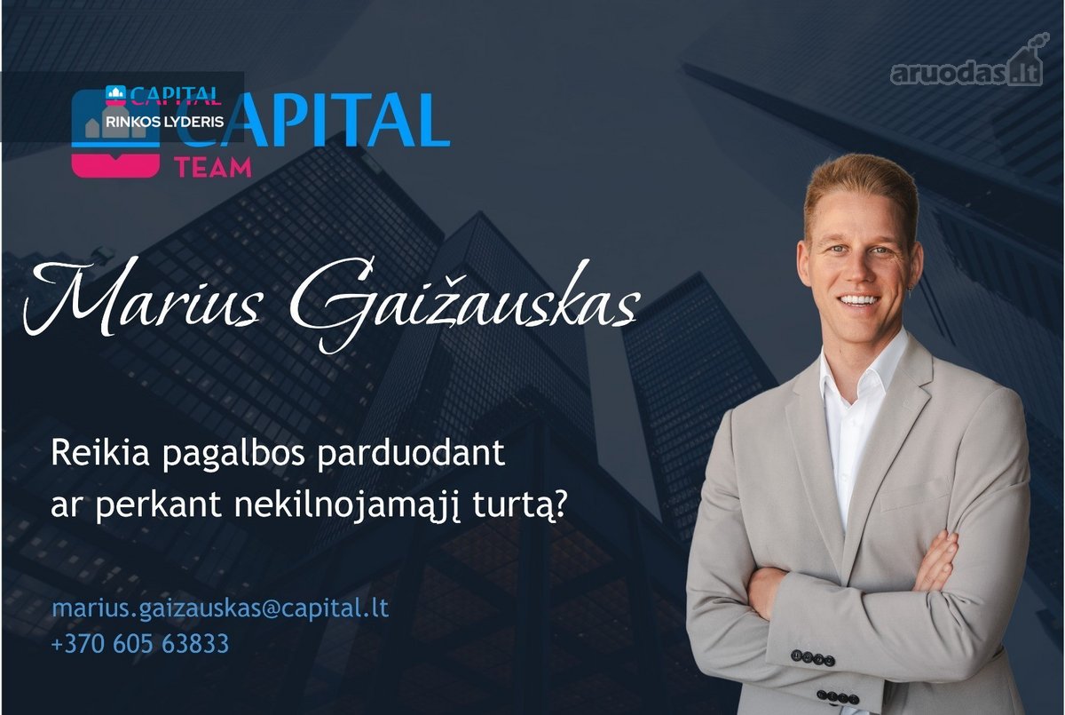 Erdvus 3 Kambarių Butas Su Dviem Įstiklintais - nuotraukos Nr. 33