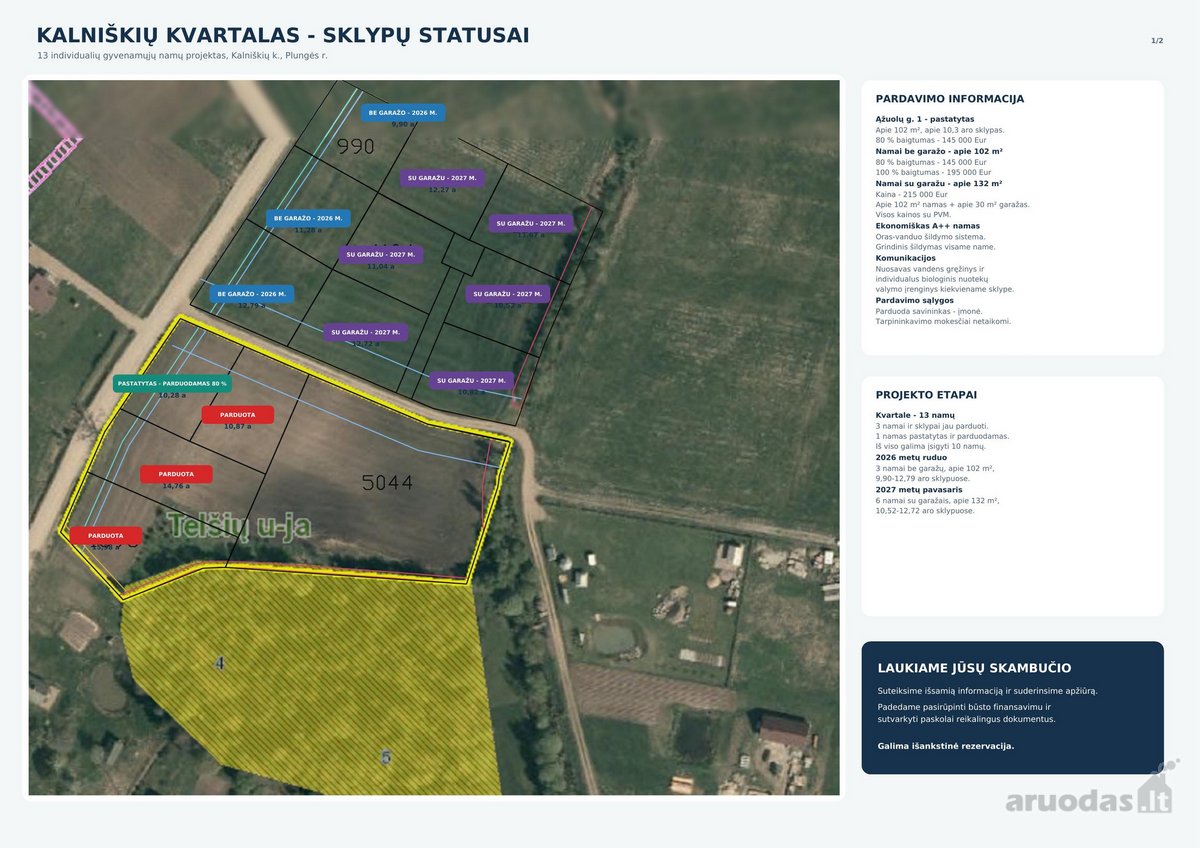 Kalniškių Kvartalas – Nauji A++ Klasės Namai - nuotraukos Nr. 16
