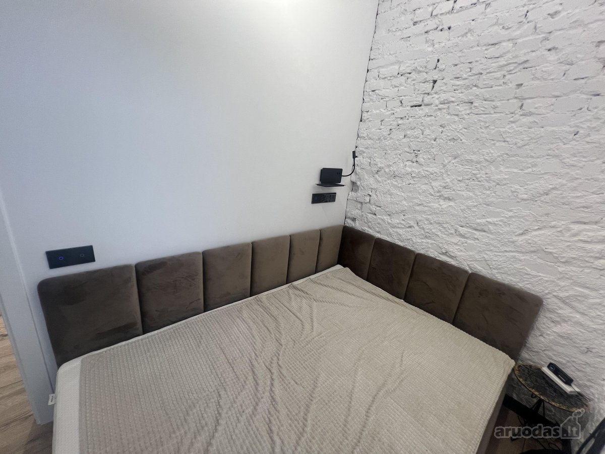 Išnuomojamas naujai įrengtas 1,5 kambario - nuotraukos Nr. 12