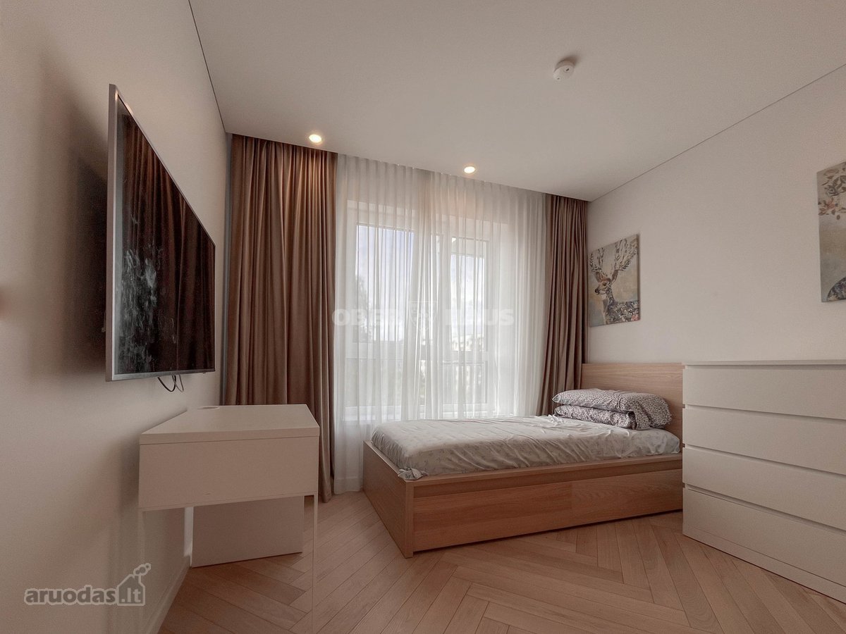 Išnuomojamas šviesus ir modernus 3 kambarių - nuotraukos Nr. 6
