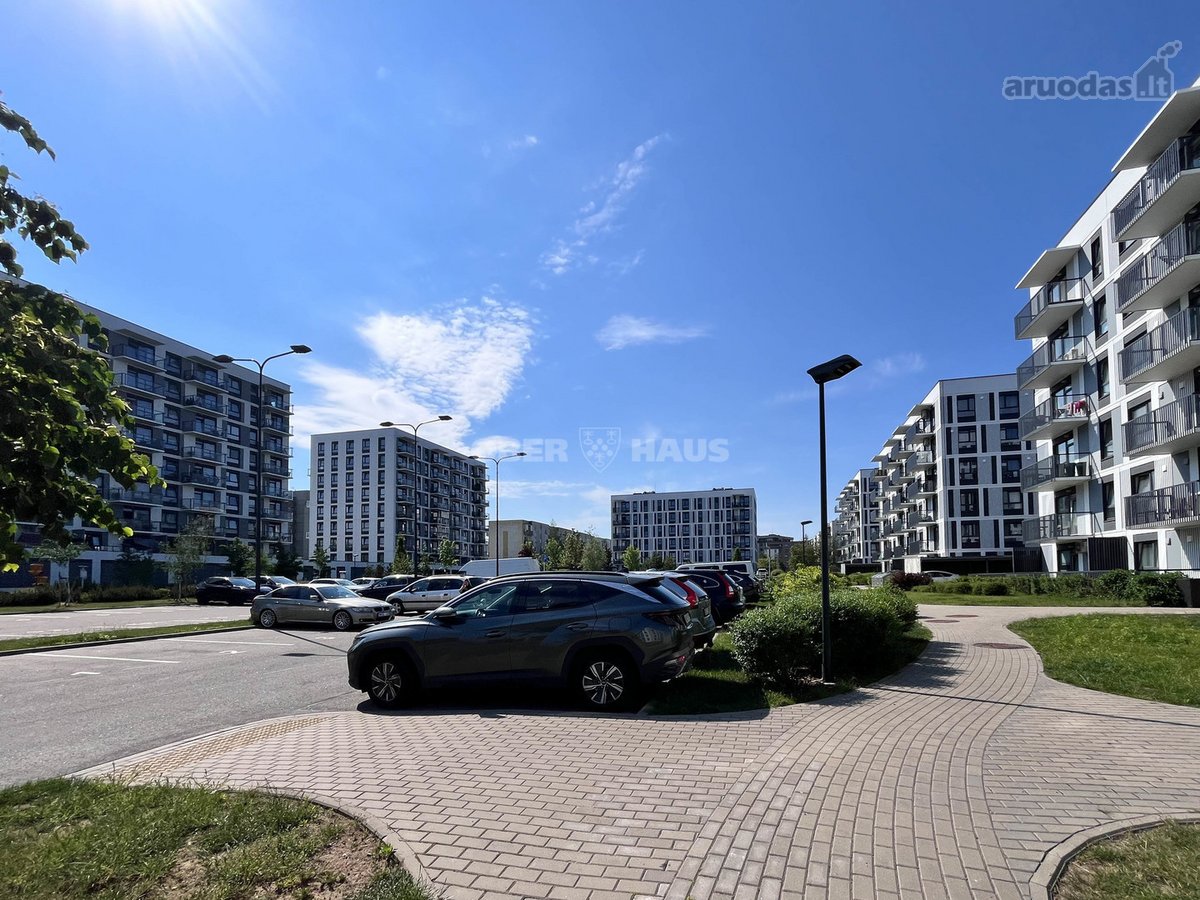 Išnuomojamas šviesus ir modernus 3 kambarių - nuotraukos Nr. 12