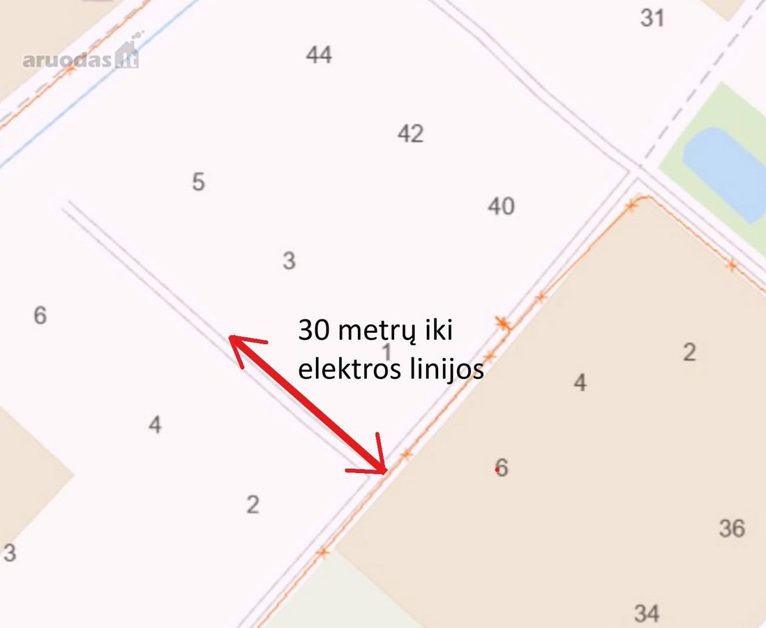 Parduodamas 6 a ploto sodo sklypas Joniškio - nuotraukos Nr. 12