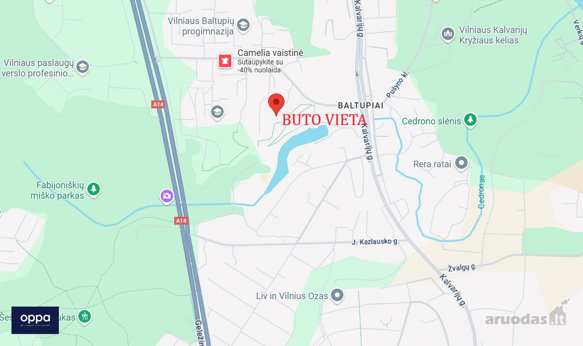 Puikioje vietoje, Baltupiuose, išnuomojamas - nuotraukos Nr. 13