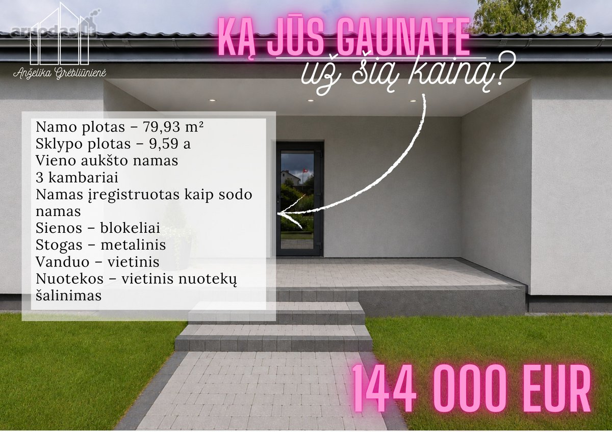 Naujos Statybos Namas Trakuose – Aušros G.  - nuotraukos Nr. 5