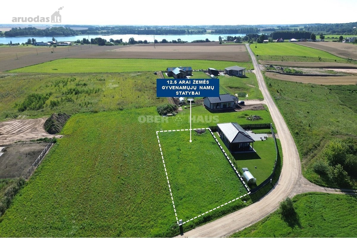 Parduodamas erdvus 12.50 arų žemės sklypas, - nuotraukos Nr. 2