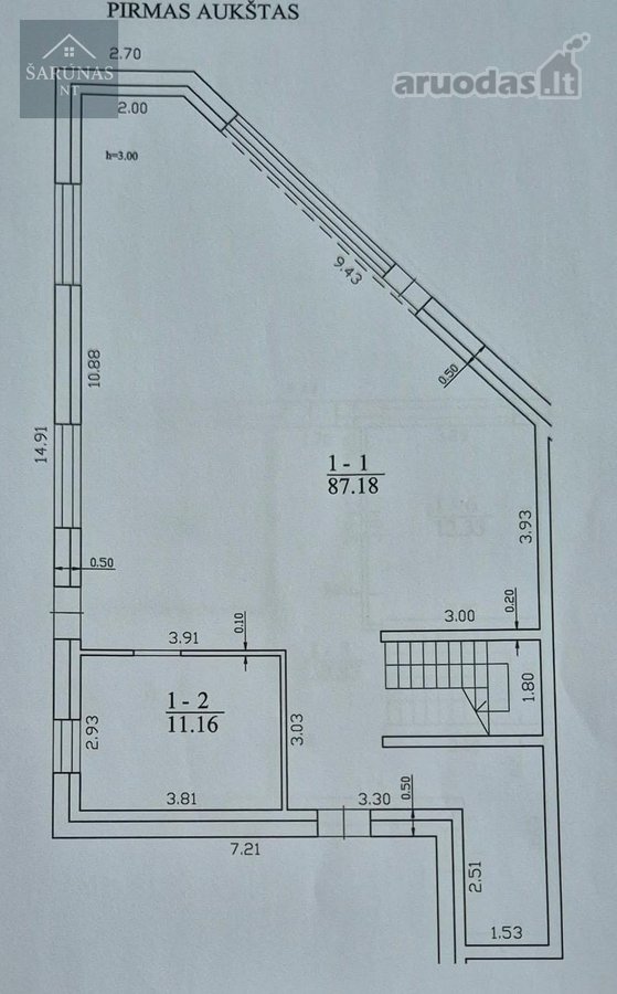 Išskirtinis 4 kambarių namas su vaizdu į - nuotraukos Nr. 11