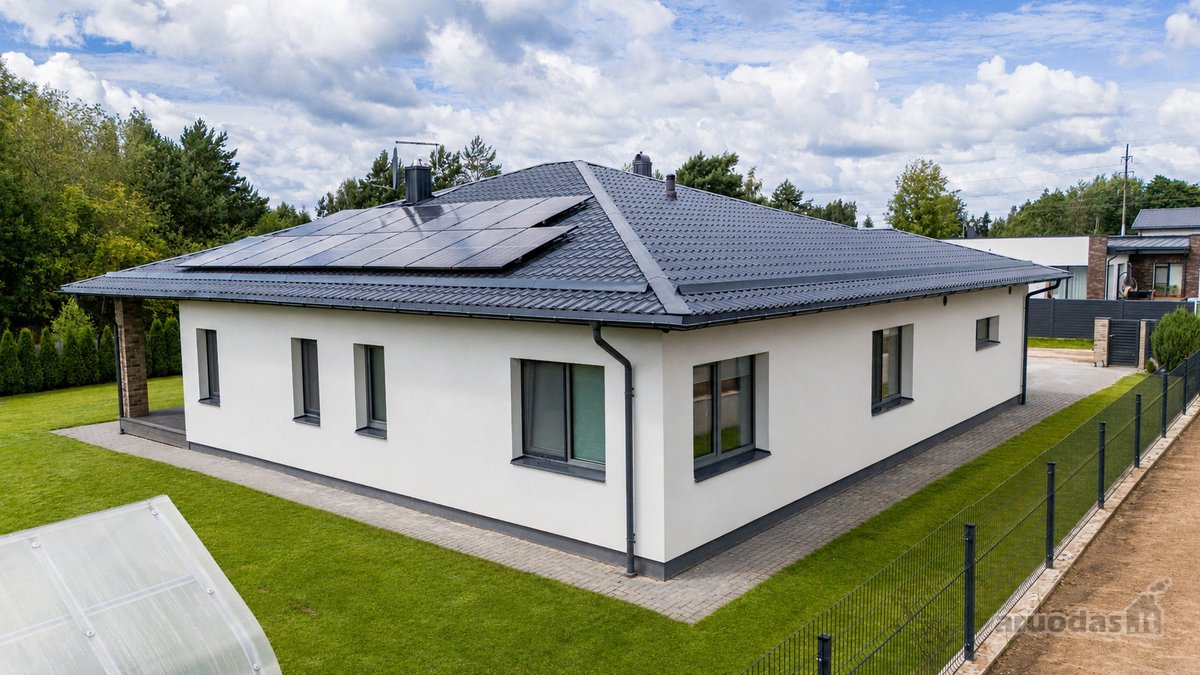 Parduodamas prabangus 163 m2 ploto A+ klasės - nuotraukos Nr. 28
