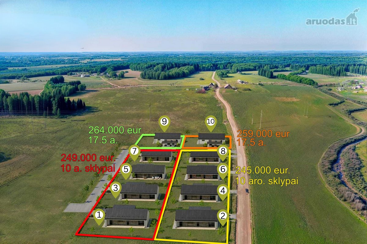 Parduodami Jaukūs Naujos Statybos A++ Klasės - nuotraukos Nr. 5