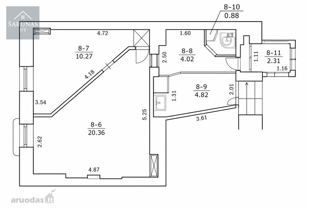 Parduodamos komercinės patalpos Vilniaus - nuotraukos Nr. 6