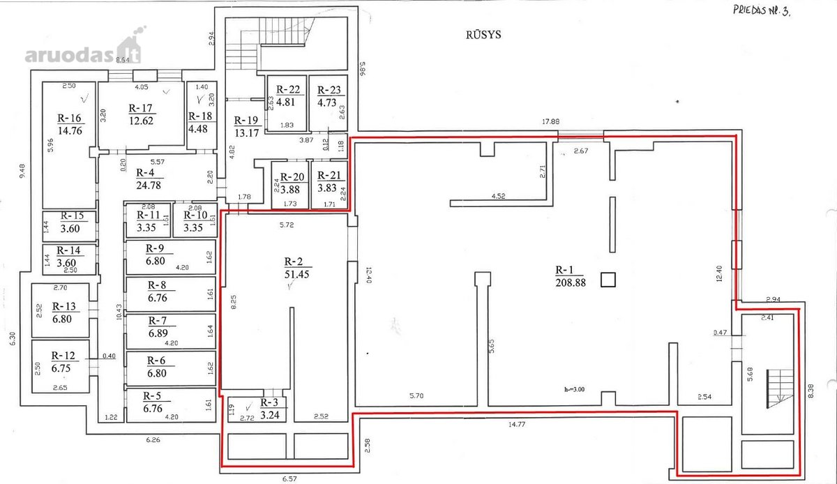 Išnuomojamas 825 M² Gamybinių, Sandėliavimo - nuotraukos Nr. 26