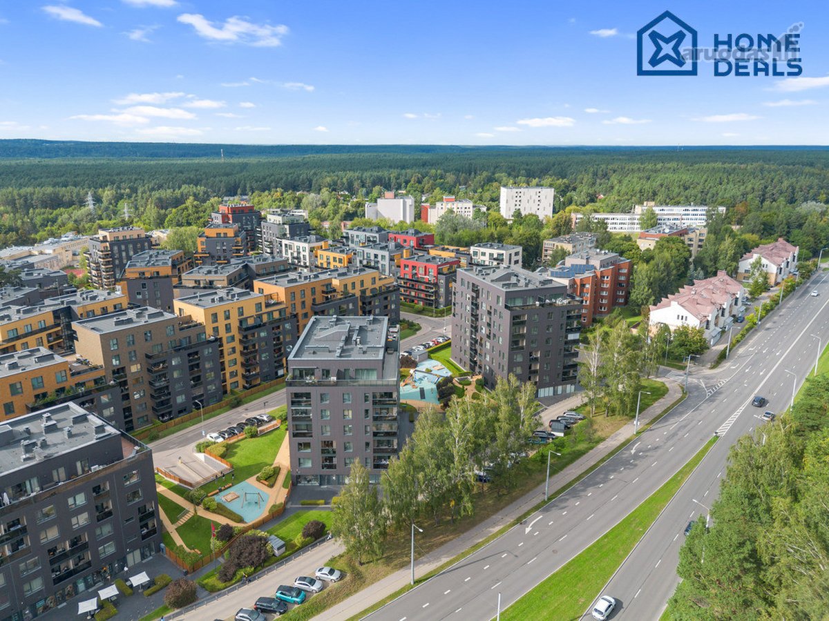 Parduodamas dviejų kambarių butas įsikūręs - nuotraukos Nr. 31