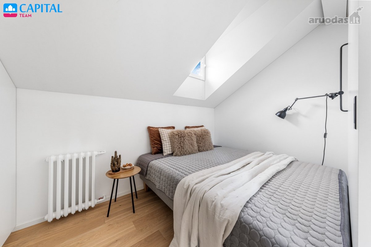Šviesus ir stilingai įrengas 3 kambarių butas - nuotraukos Nr. 13