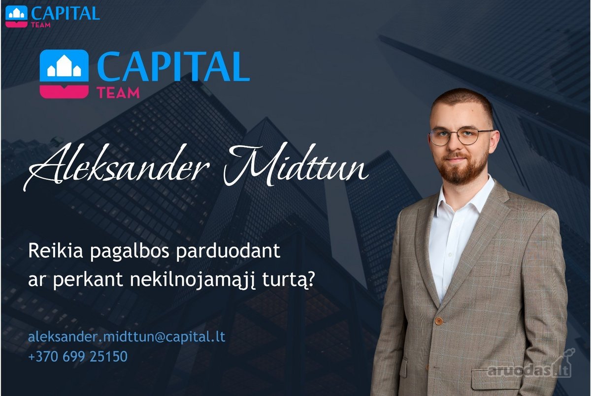 Šviesus ir stilingai įrengas 3 kambarių butas - nuotraukos Nr. 26