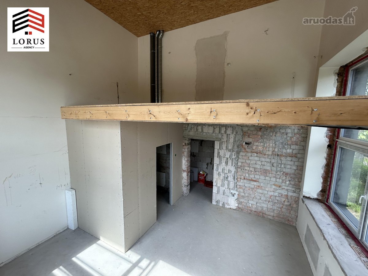 2 kambarių gyvenamosios paskirties loftas su - nuotraukos Nr. 9