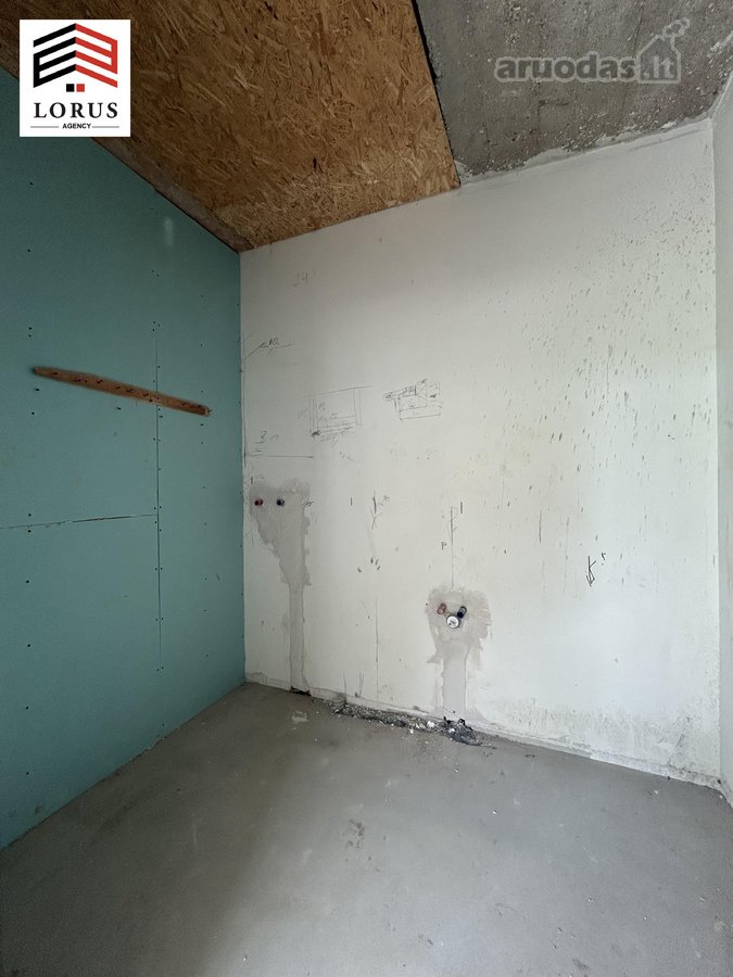 2 kambarių gyvenamosios paskirties loftas su - nuotraukos Nr. 13