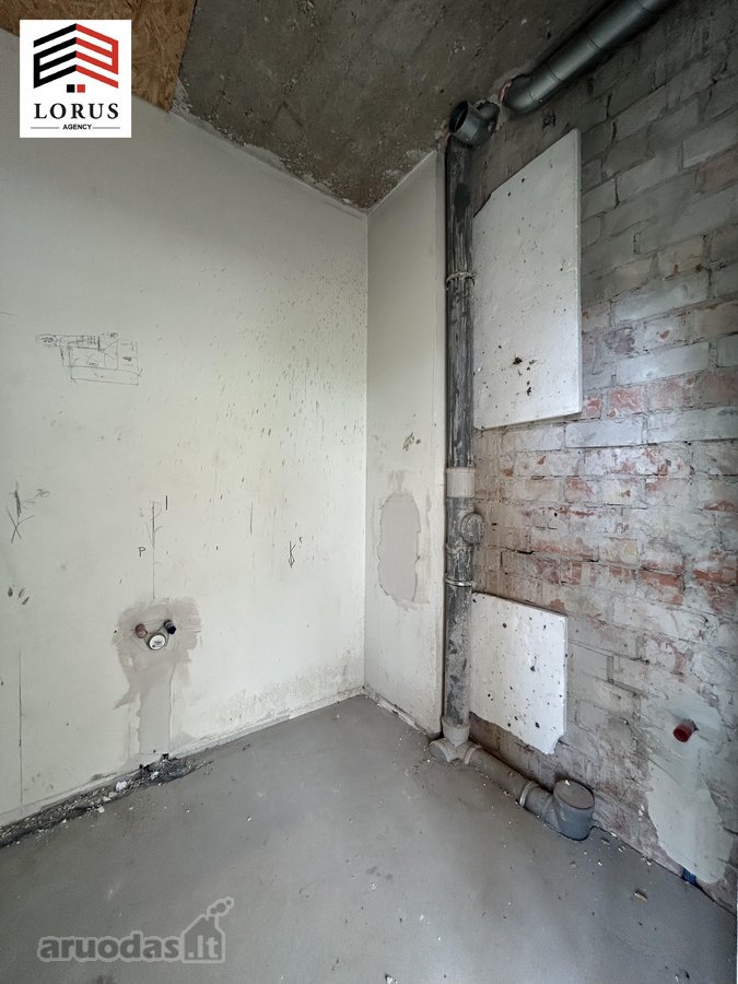 2 kambarių gyvenamosios paskirties loftas su - nuotraukos Nr. 14