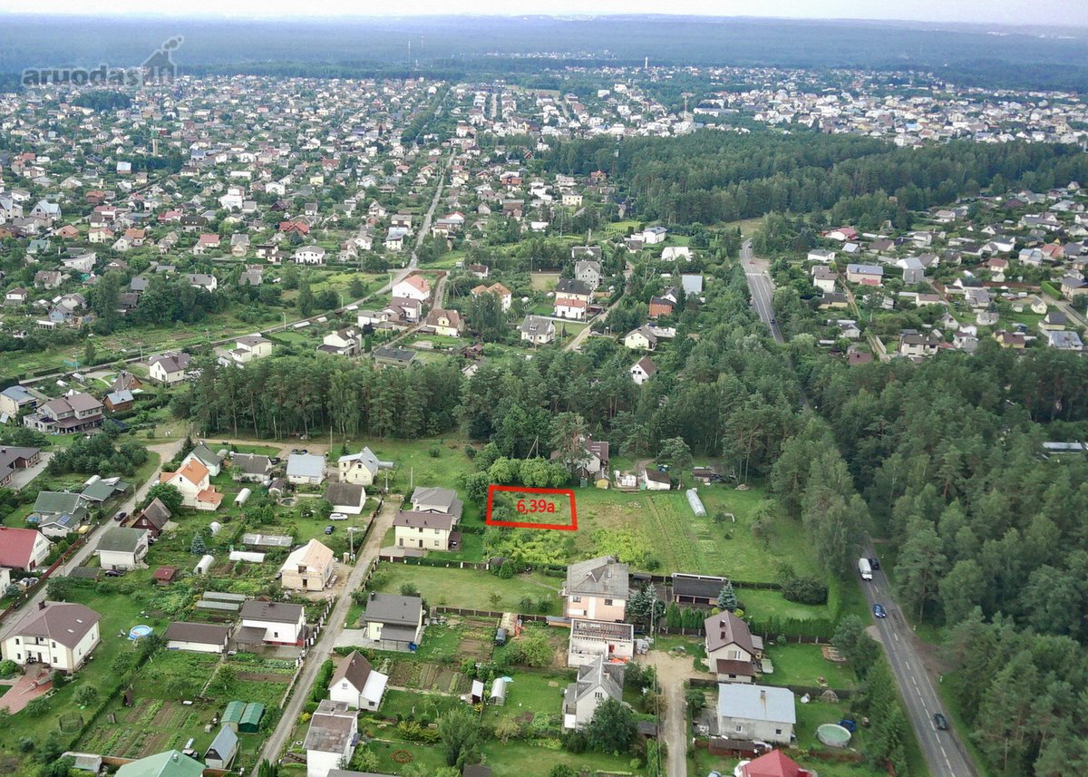Parduodamas 6,39a namų valdos sklypas - nuotraukos Nr. 3