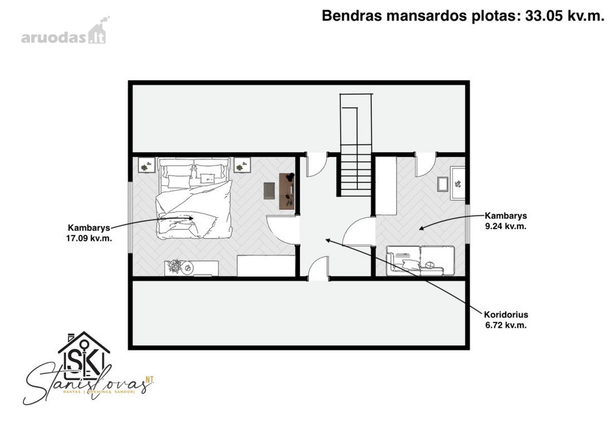 Parduodamas Namas Su 25.12 A Žemės Sklypu - nuotraukos Nr. 22