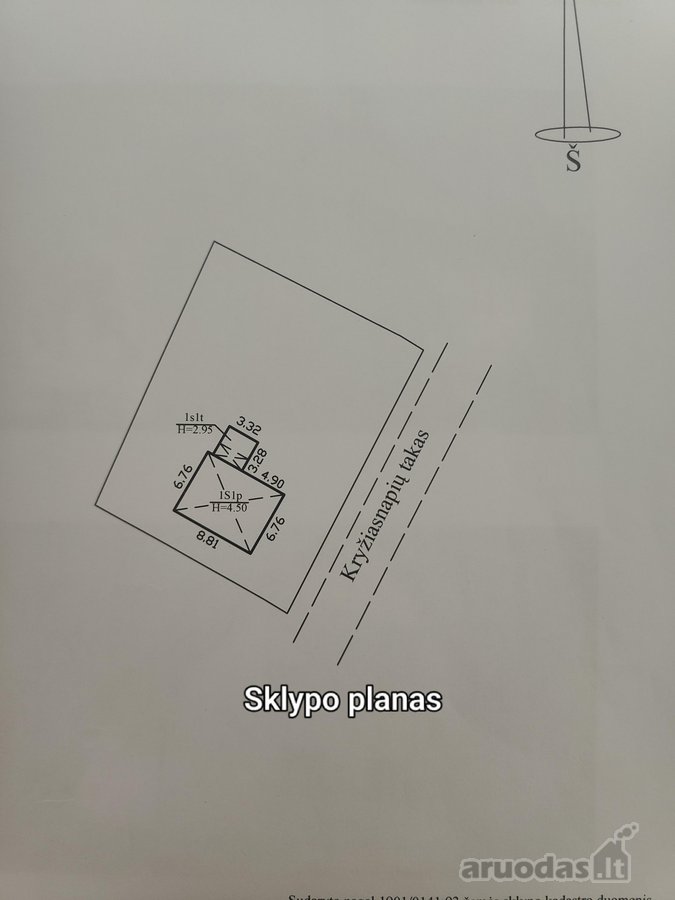 Parduodamas 5,93 A Sklypas Su Mūriniu Namu - nuotraukos Nr. 14