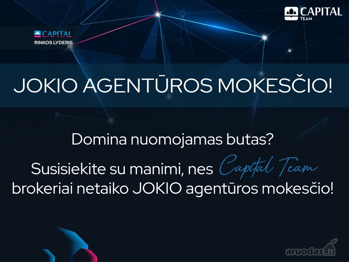 Šviesus ir stilingai įrengas 3 kambarių butas - nuotraukos Nr. 2