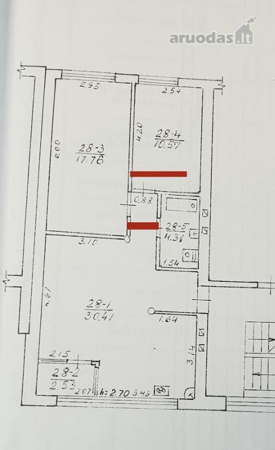 Nuomojamas prieš kelius metus renovuotas 3 - nuotraukos Nr. 11