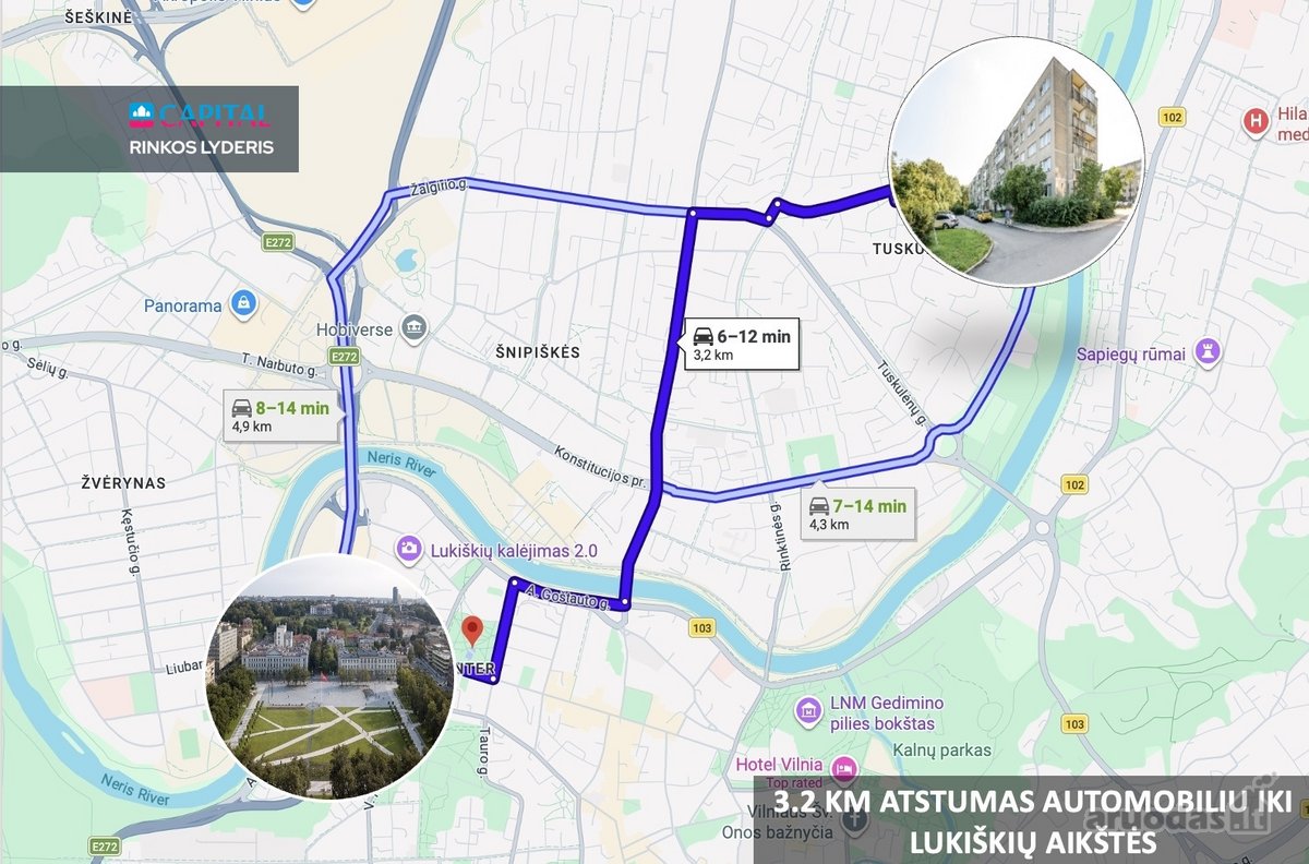 Parduodamas Šviesus Ir Erdvus 2 Kambarių - nuotraukos Nr. 27
