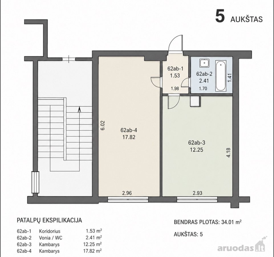 Parduodamas 2 Kambarių Butas Prūsų G. 12, - nuotraukos Nr. 10