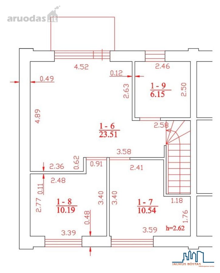 Parduodame 3 kambarių, 50m² bendrojo ploto, - nuotraukos Nr. 8