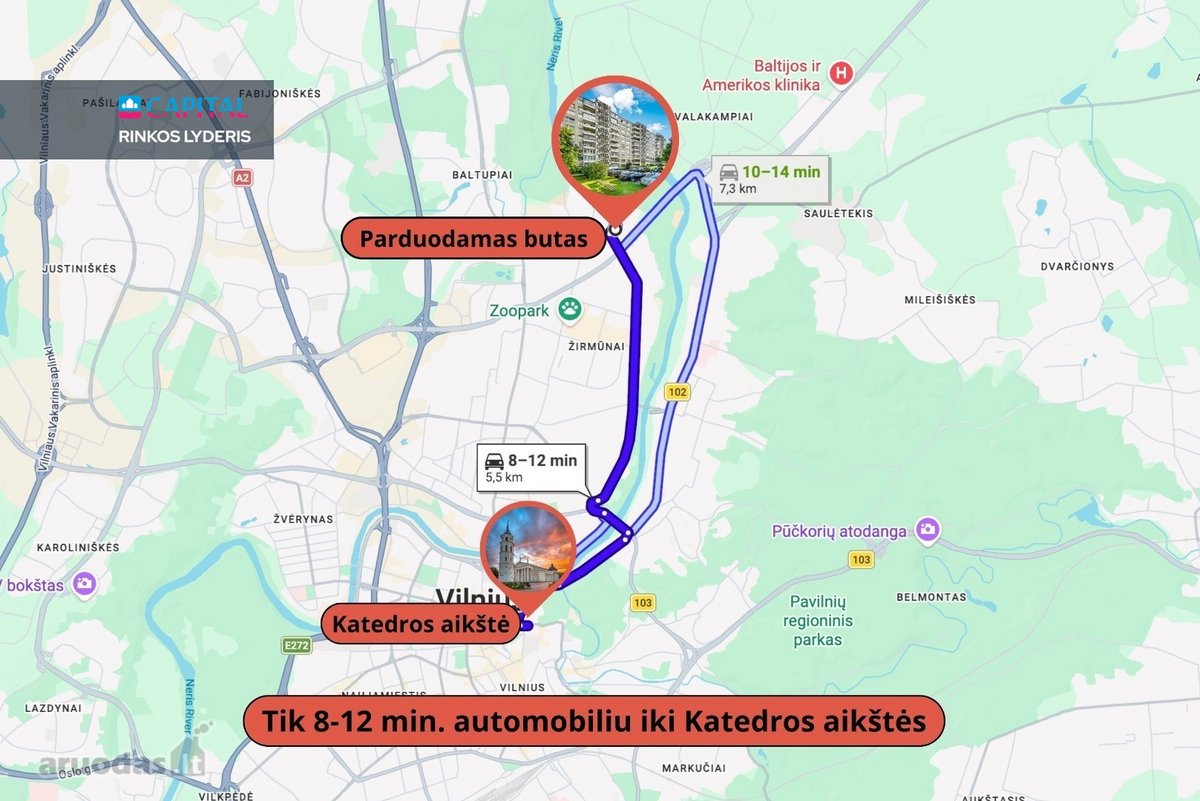 Parduodamas Šviesus Ir Tvarkingas Vieno - nuotraukos Nr. 20