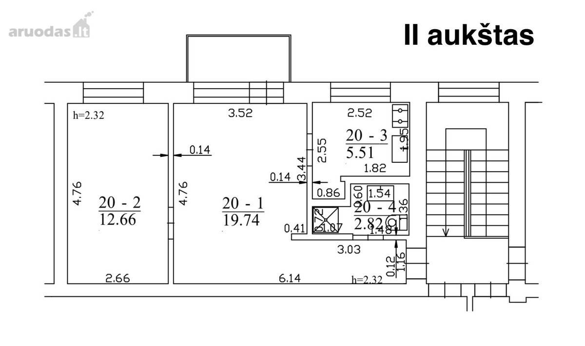 Parduodamas Jaukus Ir Renovuotas 2 Kambarių - nuotraukos Nr. 37