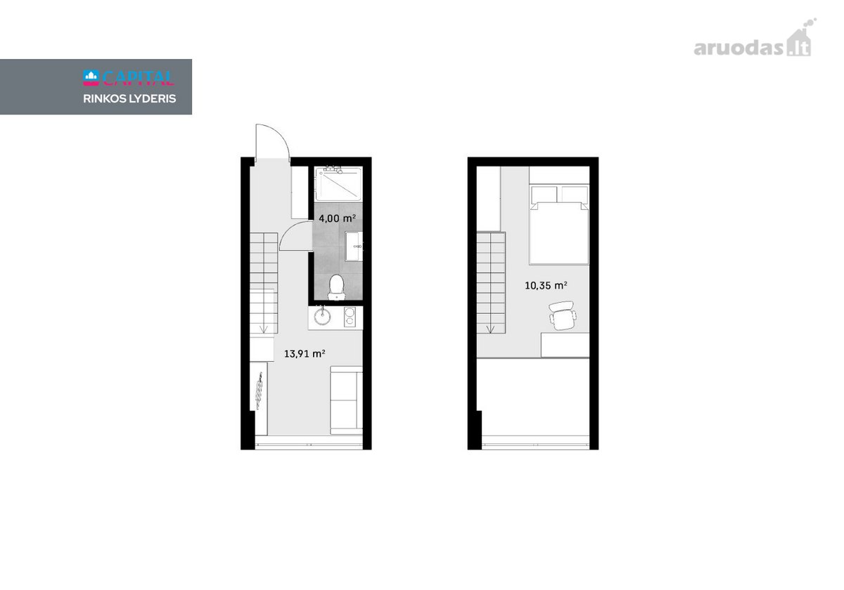 Vytenio Gatvėje , Naujamiestyje, "Loft - nuotraukos Nr. 13