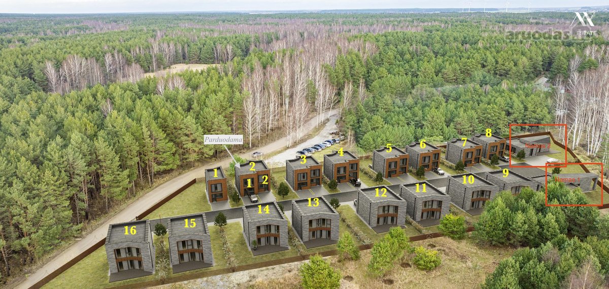Modernus A++ klasės kotedžas Palangoje – - nuotraukos Nr. 19