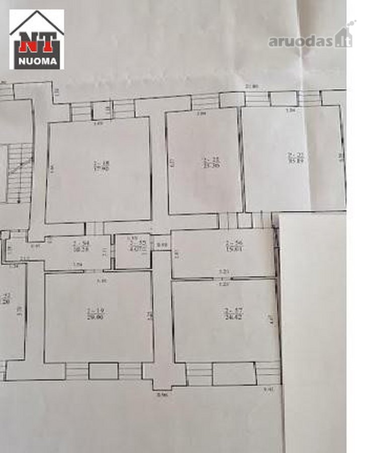 Nuomojamos 181 kv.m. biuro patalpos Gedimino - nuotraukos Nr. 14