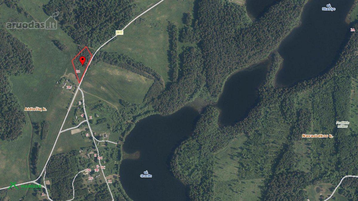 Šis erdvus 65 arų sklypas įsikūręs Aidiečių - nuotraukos Nr. 9