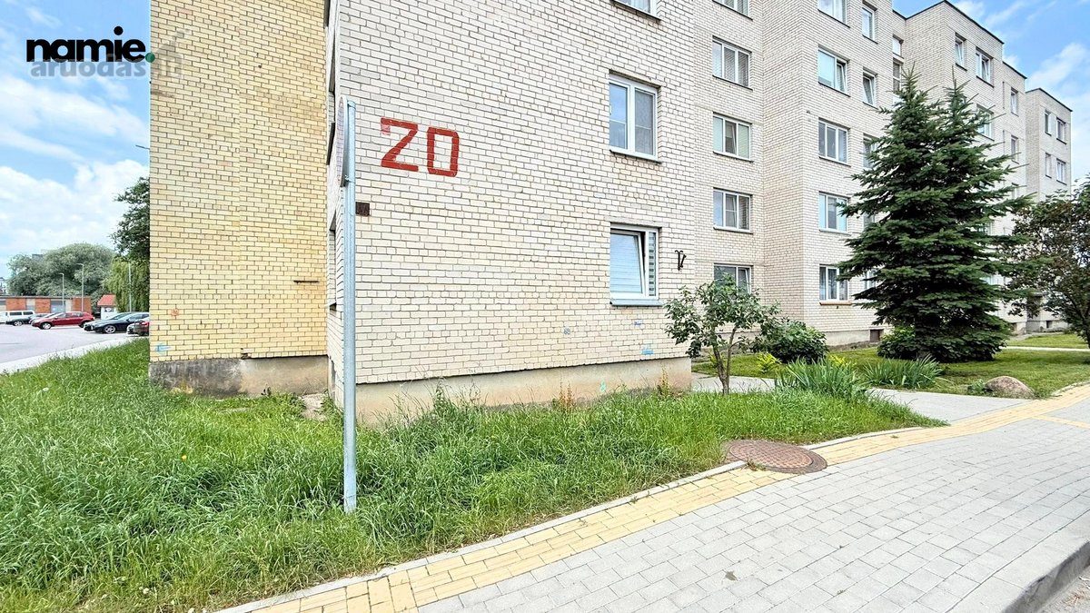 Parduodamas šviesus ir erdvus dviejų kambarių - nuotraukos Nr. 14