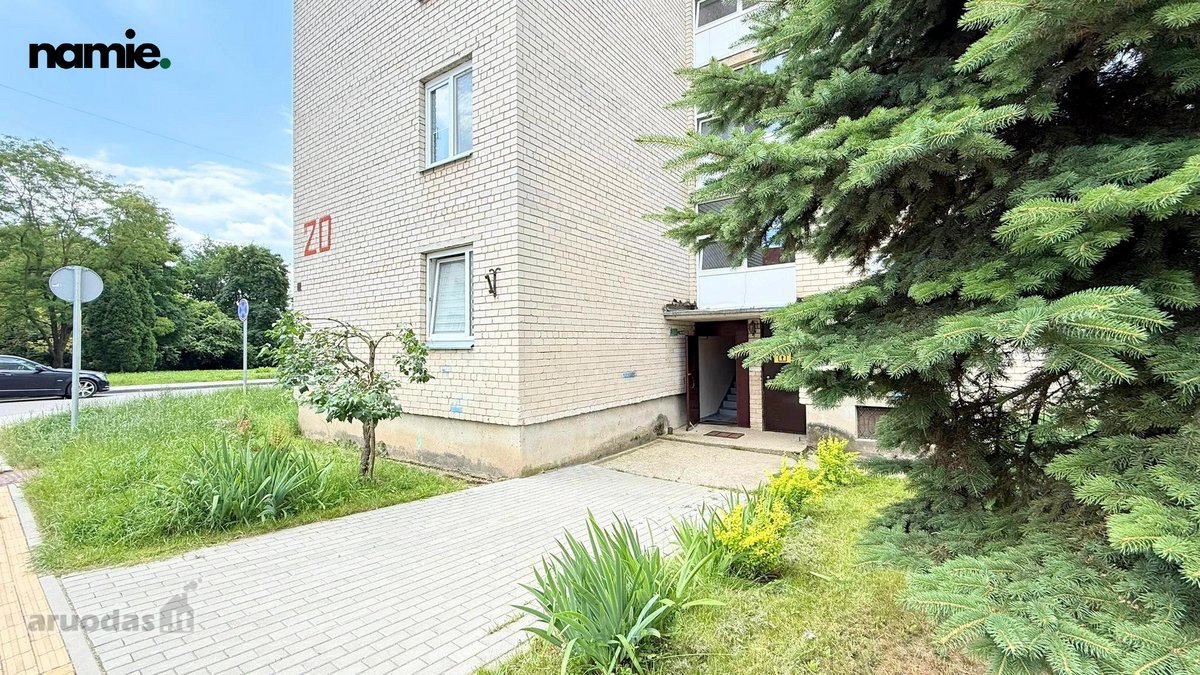 Parduodamas šviesus ir erdvus dviejų kambarių - nuotraukos Nr. 15